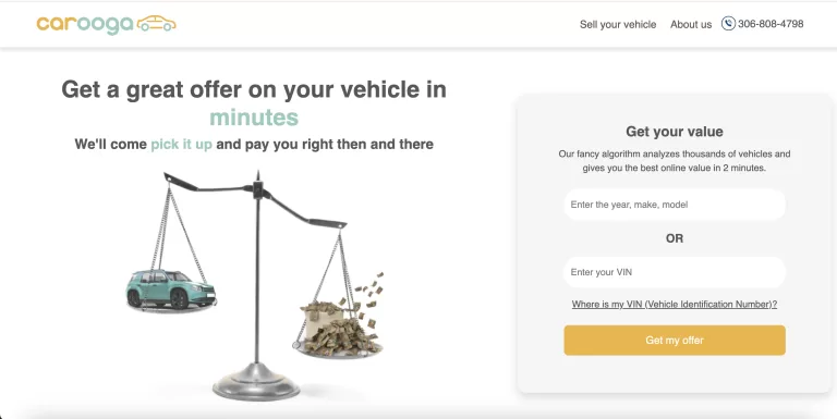 Yousef Kbeili Projects - Screenshot of Carooga.com